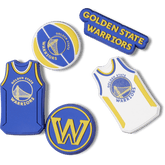NBA Golden State Warriors 5 Pack Jibbitz™ charms - Crocs