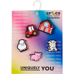 Cutesey Farm Animal 5 Pack Jibbitz Shoe Charm - Crocs