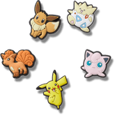 Pokemon Character 5 Pck Jibbitz™ charms - Crocs