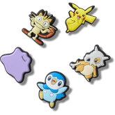Pokemon Variety 5 Pck Jibbitz™ charms - Crocs