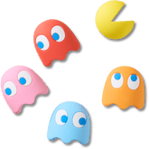 Pacman II 5 Pack Jibbitz™ charms - Crocs