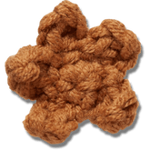 Crafted Crochet Brown Star Jibbitz™ charms - Crocs