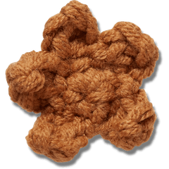 Crafted Crochet Brown Star Jibbitz™ charms - Crocs