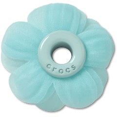 Blue Chiffon Grommet Jibbitz™ charms - Crocs