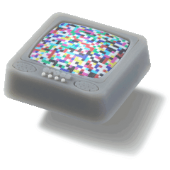 Lights Up Pixelated TV Jibbitz™ charms - Crocs