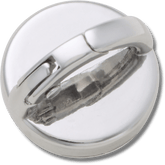 Silver Interchangeable Stud Jibbitz™ charms - Crocs