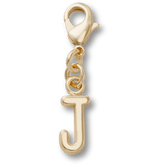 Gold Letter J Charm Jibbitz™ charms - Crocs