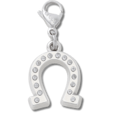 Lucky Silver Horseshoe Charm Jibbitz charm - Crocs