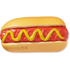 Hot Dog Dipped in Mustard Jibbitz™ charms - Crocs