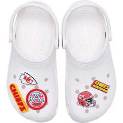 NFL Kansas City Chiefs 5 Pack Jibbitz Shoe Charm - Crocs