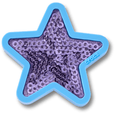 Purple Sequin Star Jibbitz™ charms - Crocs