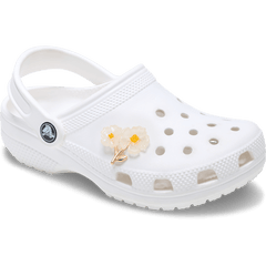 White Floral Blossom Jibbitz™ charms - Crocs