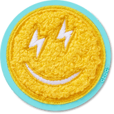 Mega Chenille Happy Face Jibbitz™ charms - Crocs