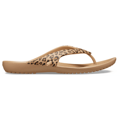 Women's Kadee II Leopard Flip - Crocs