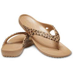 Women's Kadee II Leopard Flip - Crocs