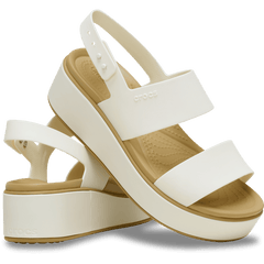 Brooklyn Matte Wrap Low Wedge - Crocs