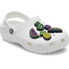 Lights Up Fun 5 Pack Jibbitz Shoe Charm - Crocs