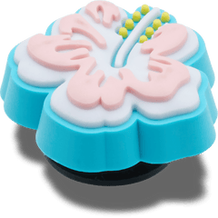 Blue Hibiscus Jibbitz™ charms - Crocs