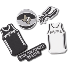 NBA San Antonio Spurs 5 Pack Jibbitz™ charms - Crocs