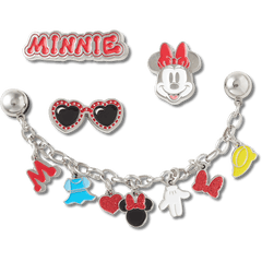Minnie Mouse 5 Pack Jibbitz™ charms - Crocs