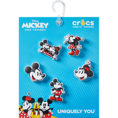 Mickey and Minnie PVC 5 Pack Jibbitz™ charms - Crocs