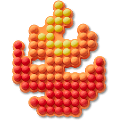 Beaded Flame Jibbitz™ charms - Crocs