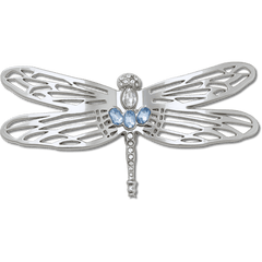 Silver Dragonfly Jibbitz™ charms - Crocs