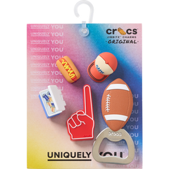 Tailgate 5 Pack Jibbitz™ charms - Crocs
