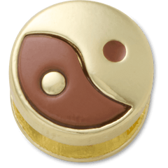 Brown Yin Yang Icon Jibbitz™ charms - Crocs