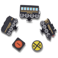 3D Train 5 Pack Jibbitz™ charms - Crocs