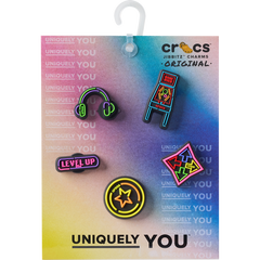 Level Up Gamer 5 Pack Jibbitz™ charms - Crocs