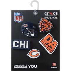 NFL Chicago Bears 5 Pack Jibbitz Shoe Charm - Crocs