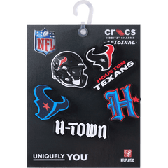 NFL Houston Texans 5 Pack Jibbitz Shoe Charm - Crocs