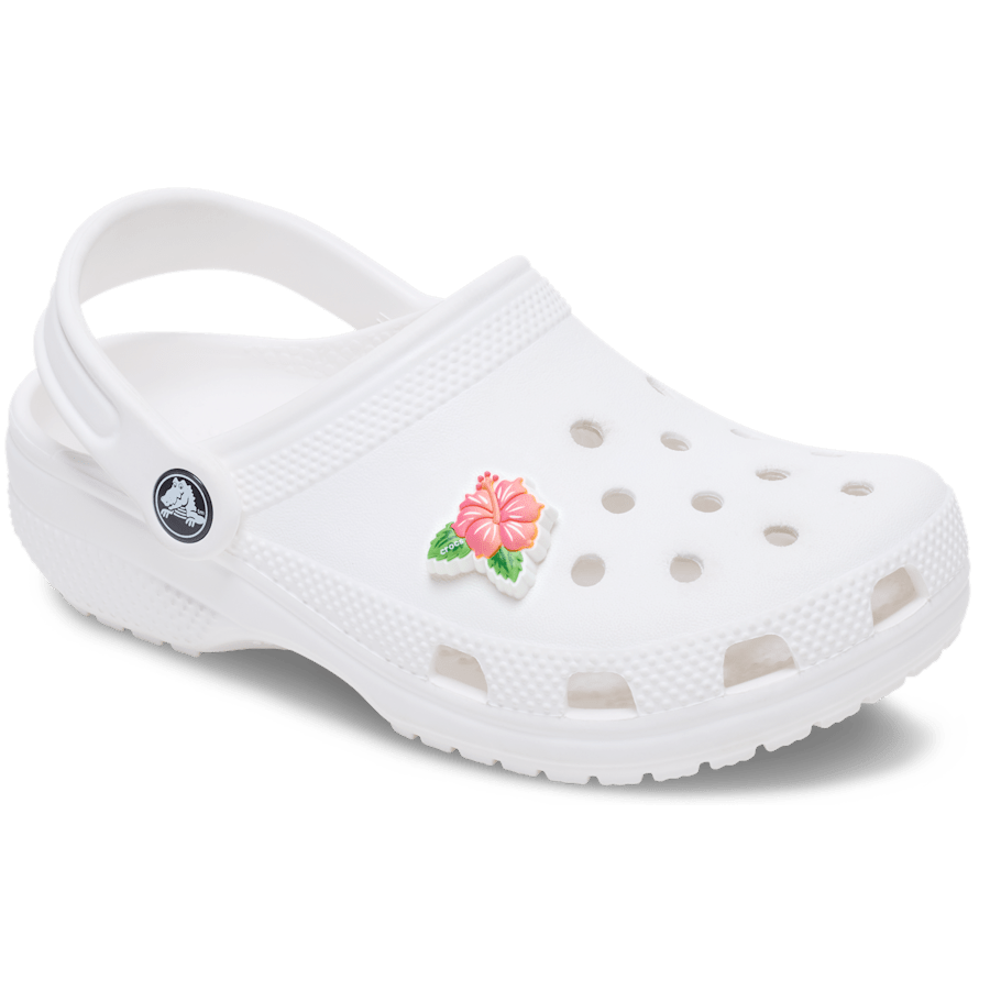 Blue Tropical Hibiscus Jibbitz™ charms - Crocs