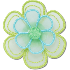Green Mesh Flower Jibbitz™ charms - Crocs
