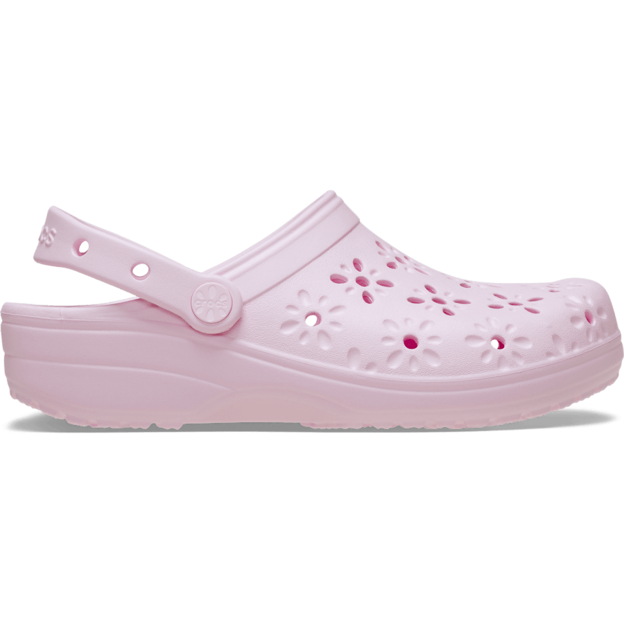 Classic Floral Cut-Out Clog - Crocs