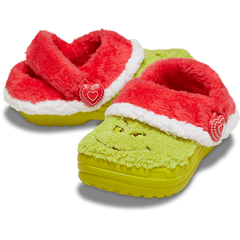Kid's The Grinch Classic Lined Clog- Crocs