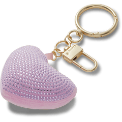 Plush Gem Heart Bag Charm - Crocs