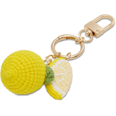 Crochet Lemon Bag Charm - Crocs