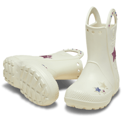 Kids' Handle It Western Metallic Boot - Crocs